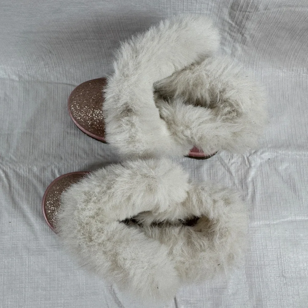 Juicy Couture gold coated fur