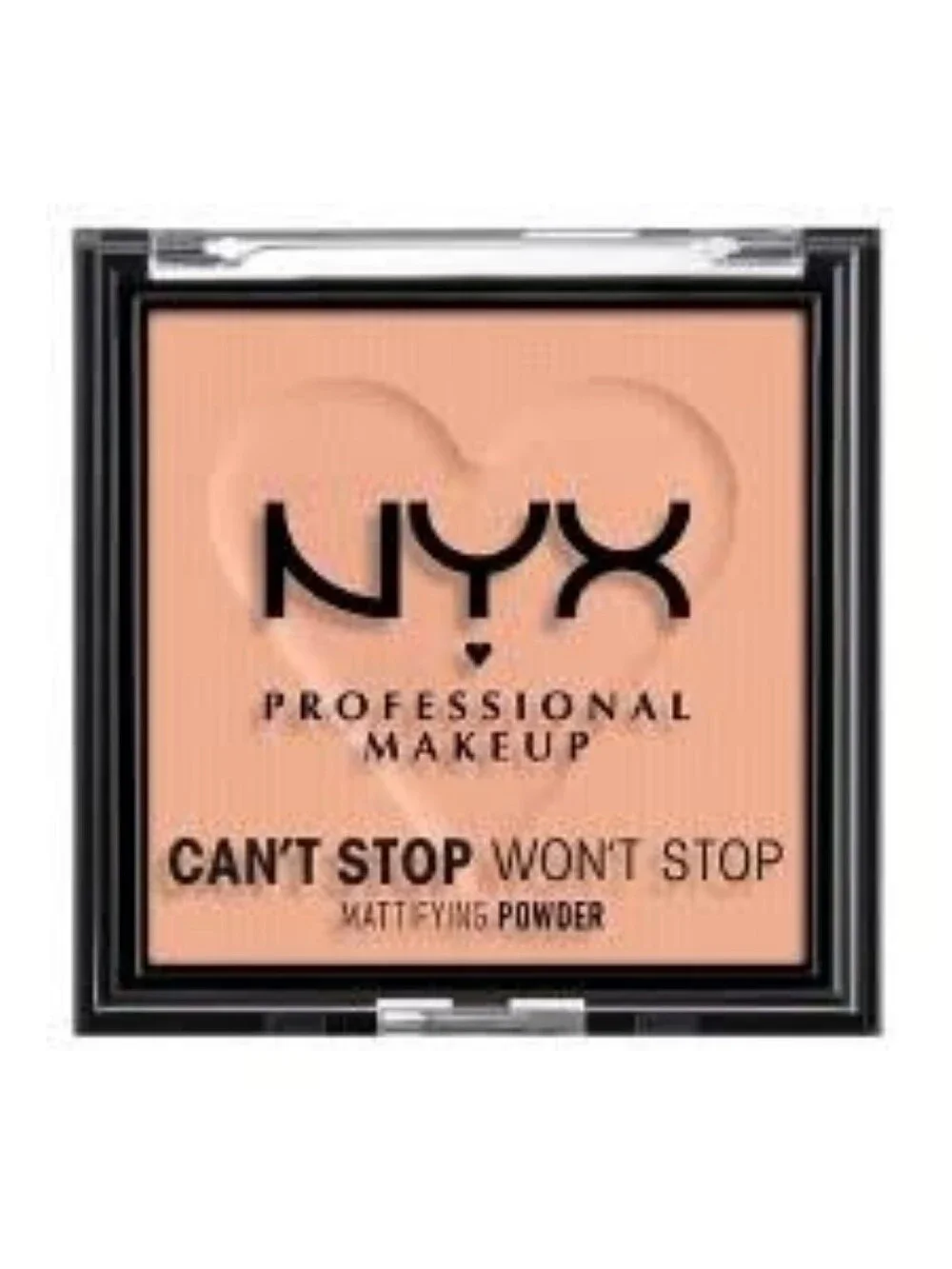 5 x NYX Can't Stop Won't Stop Mattifying Pressed Powder, Brightening Peach