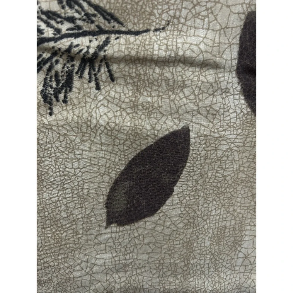 Vintage Springs Brand Leaves fall nature Flat Sheet Full Size‎ Plus Pillow Sham