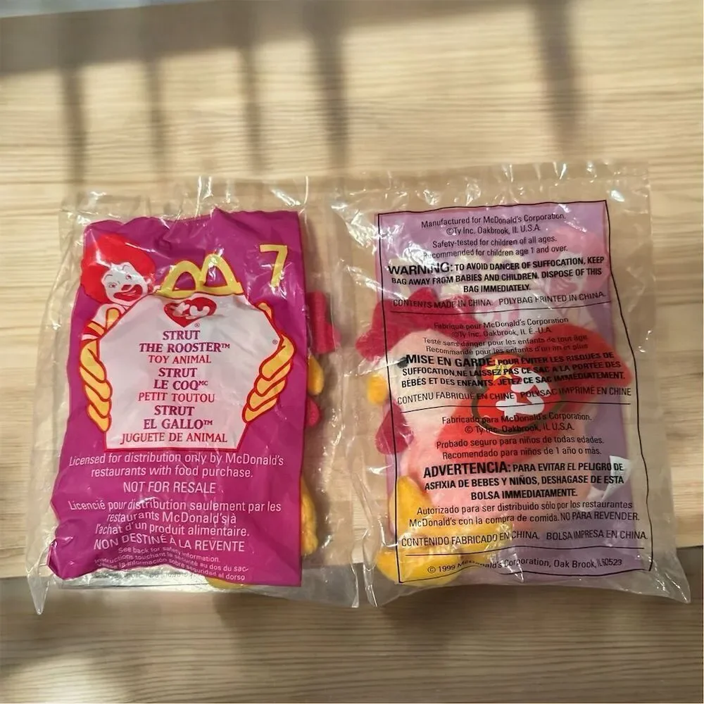 McDonald’s TY Strut Rooster hailing nostalgic