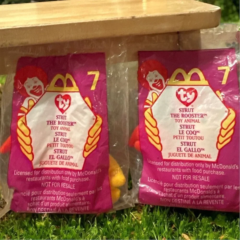 McDonald’s TY Strut Rooster sure years or