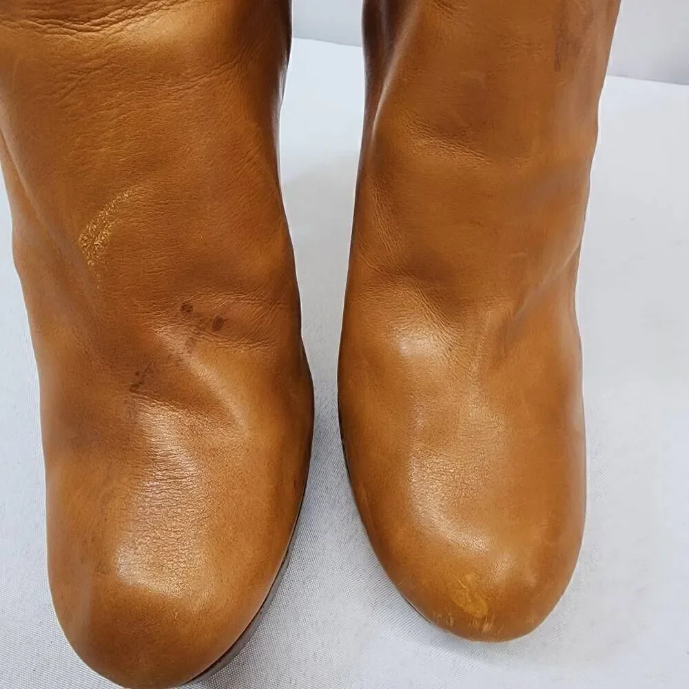 Michael Kors Size 10 Women's Leather Ankle Booties Lesly 5