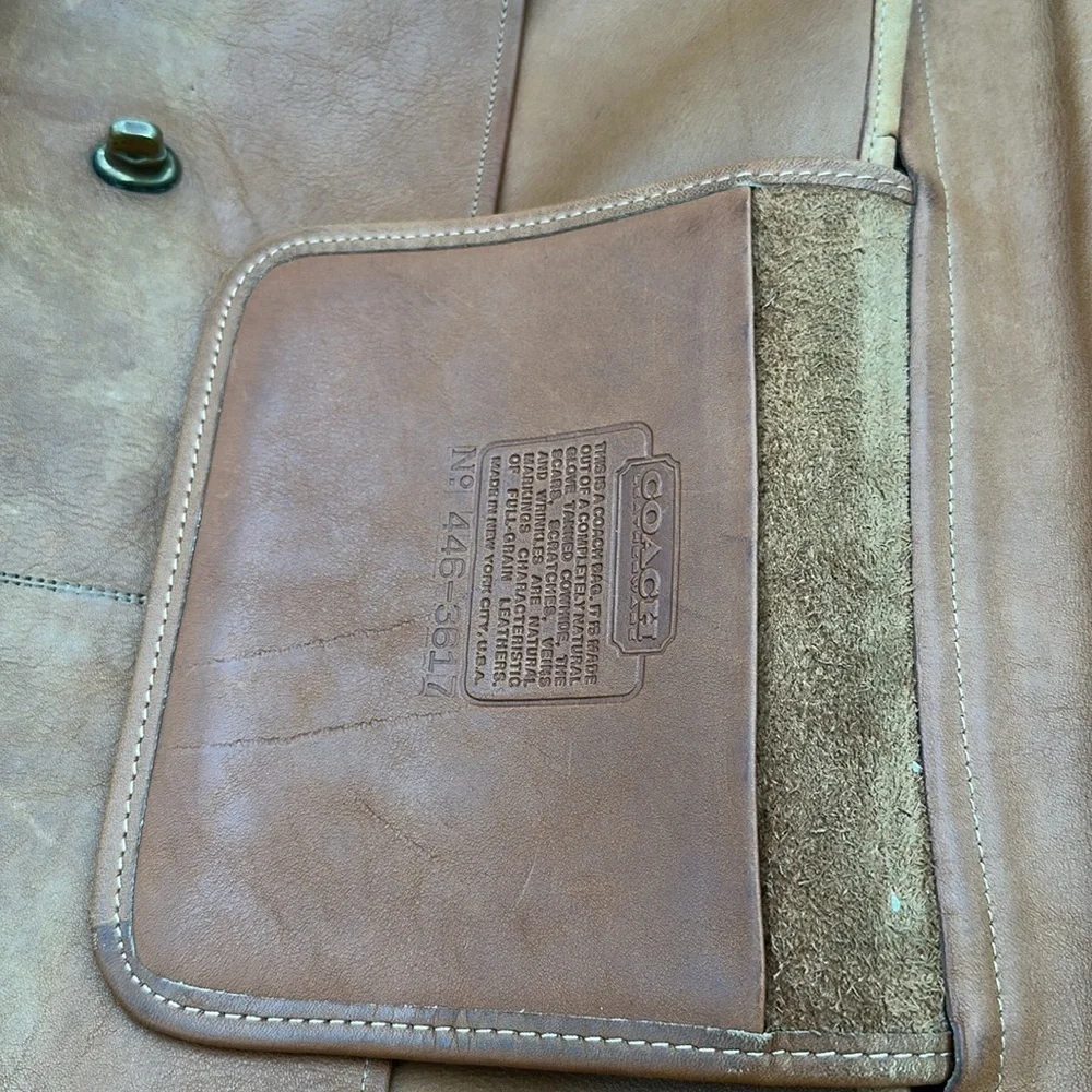 Coach vintage briefcase