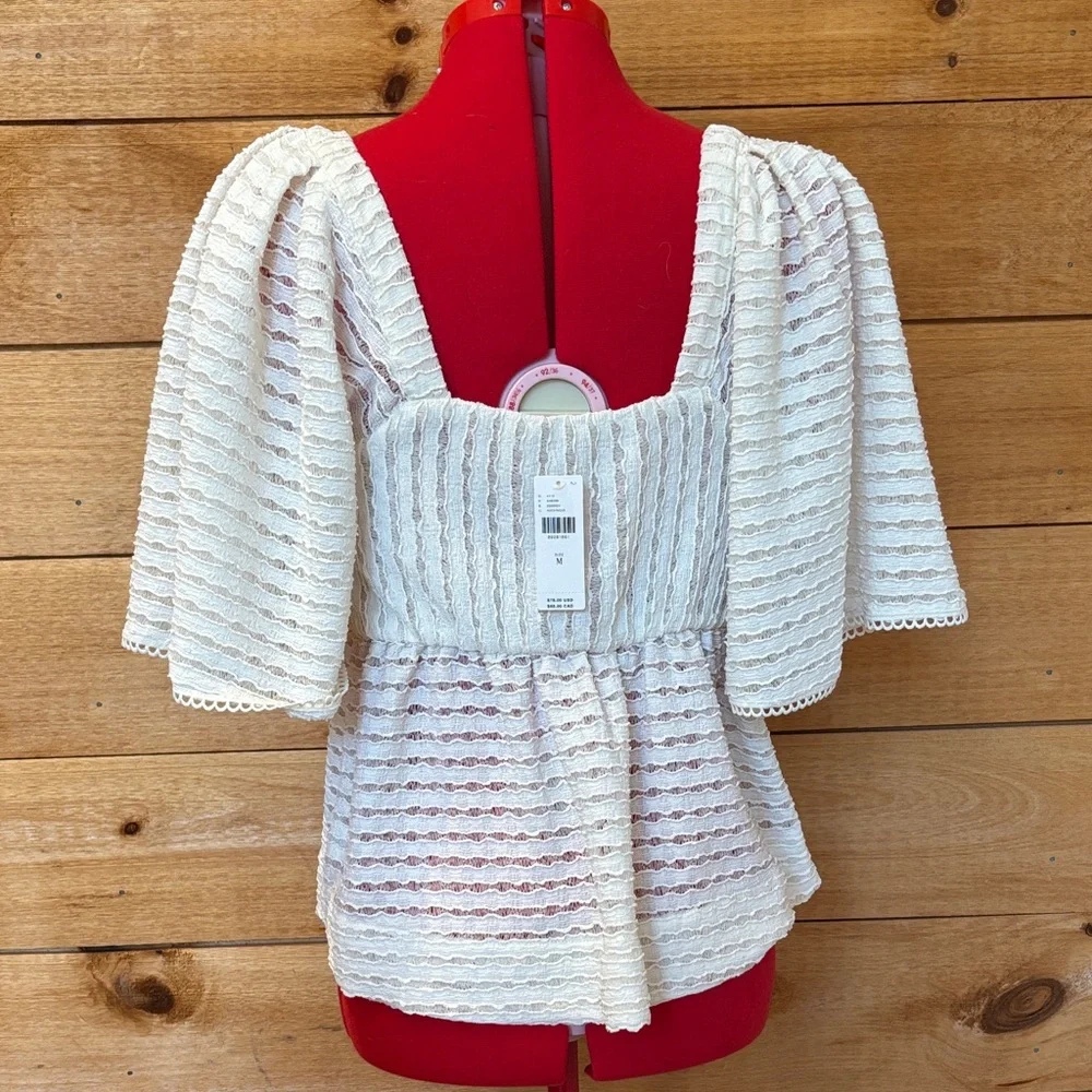 Free People lightweight crochet