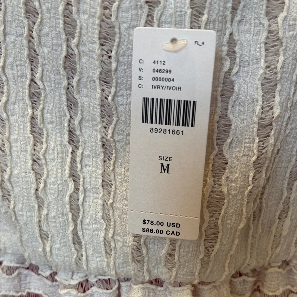 Free People lightweight crochet