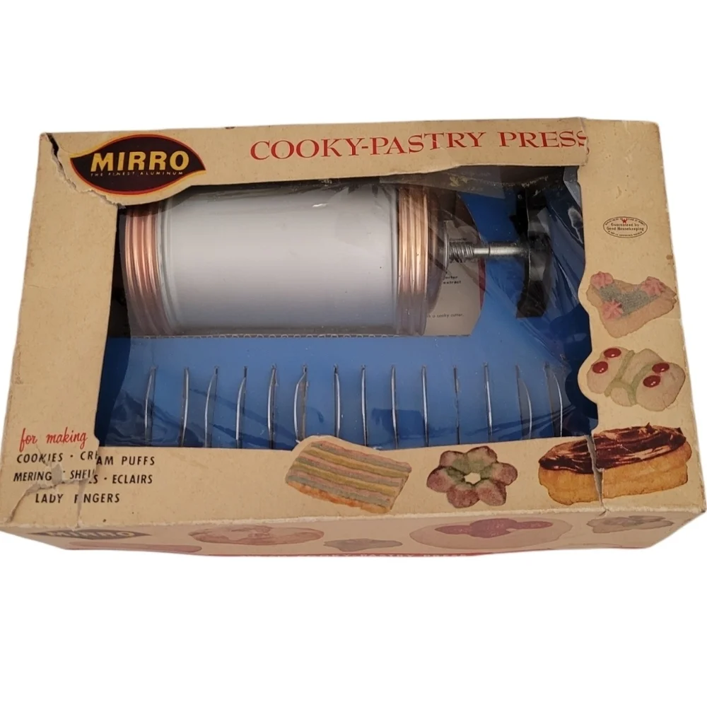 Vintage - 1930's Mirro Cooky‎ and Pastry Press Set