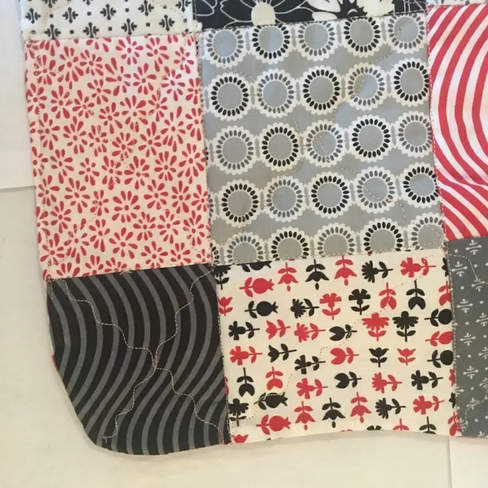 Hand Crafted red white