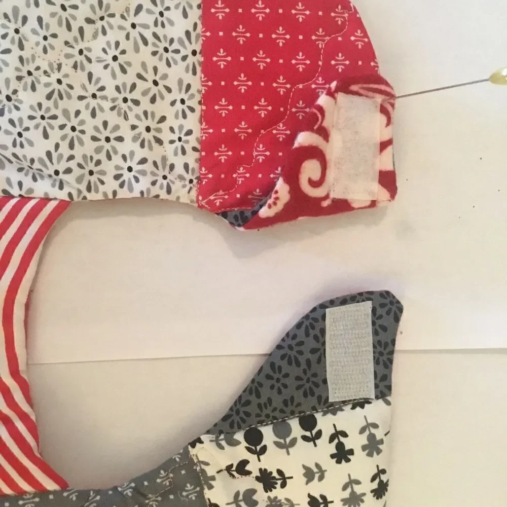 Hand Crafted red white