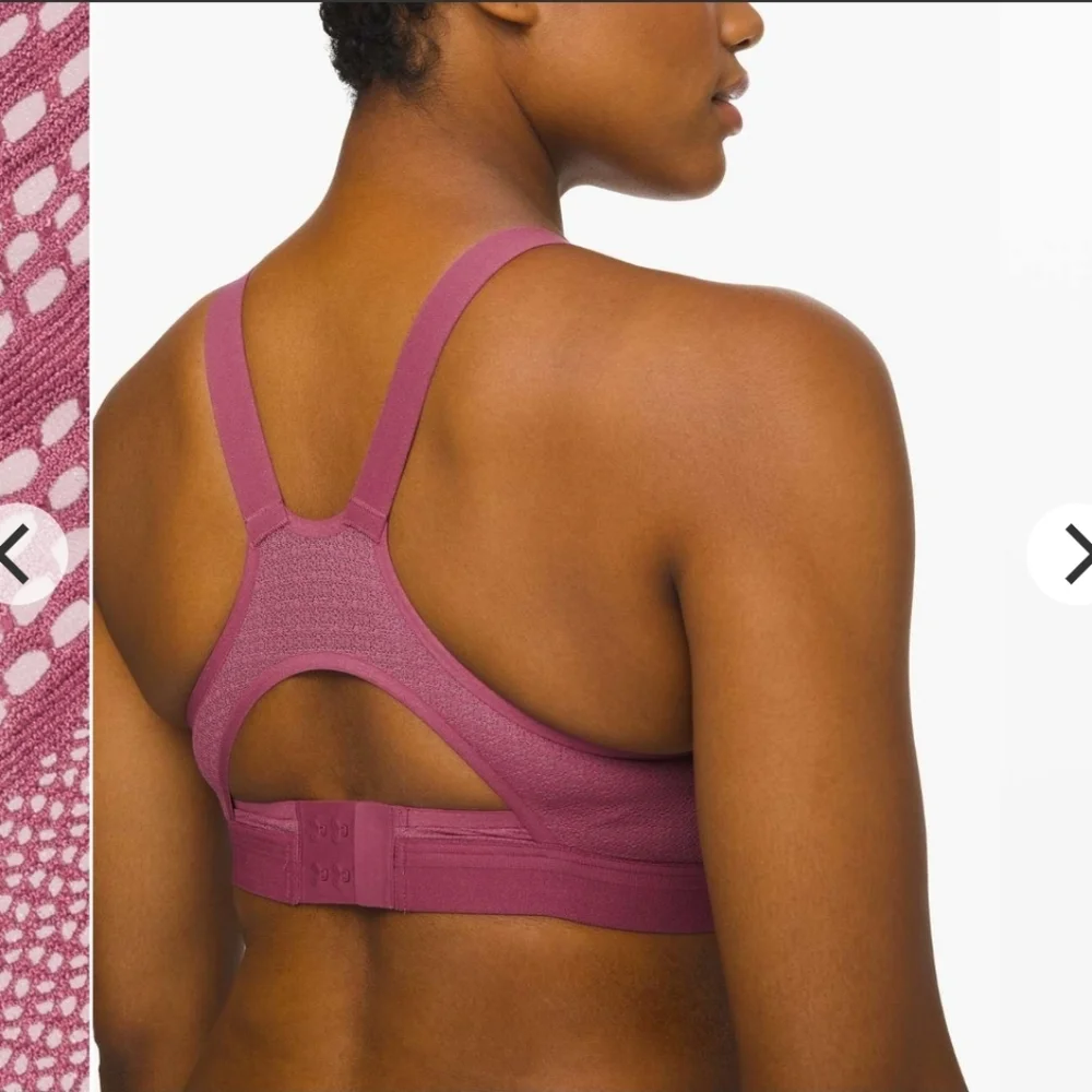 Lululemon Awake to Lace Bra Pink Plumful Purple / Smoky Blush Size 32B - W2AQVS