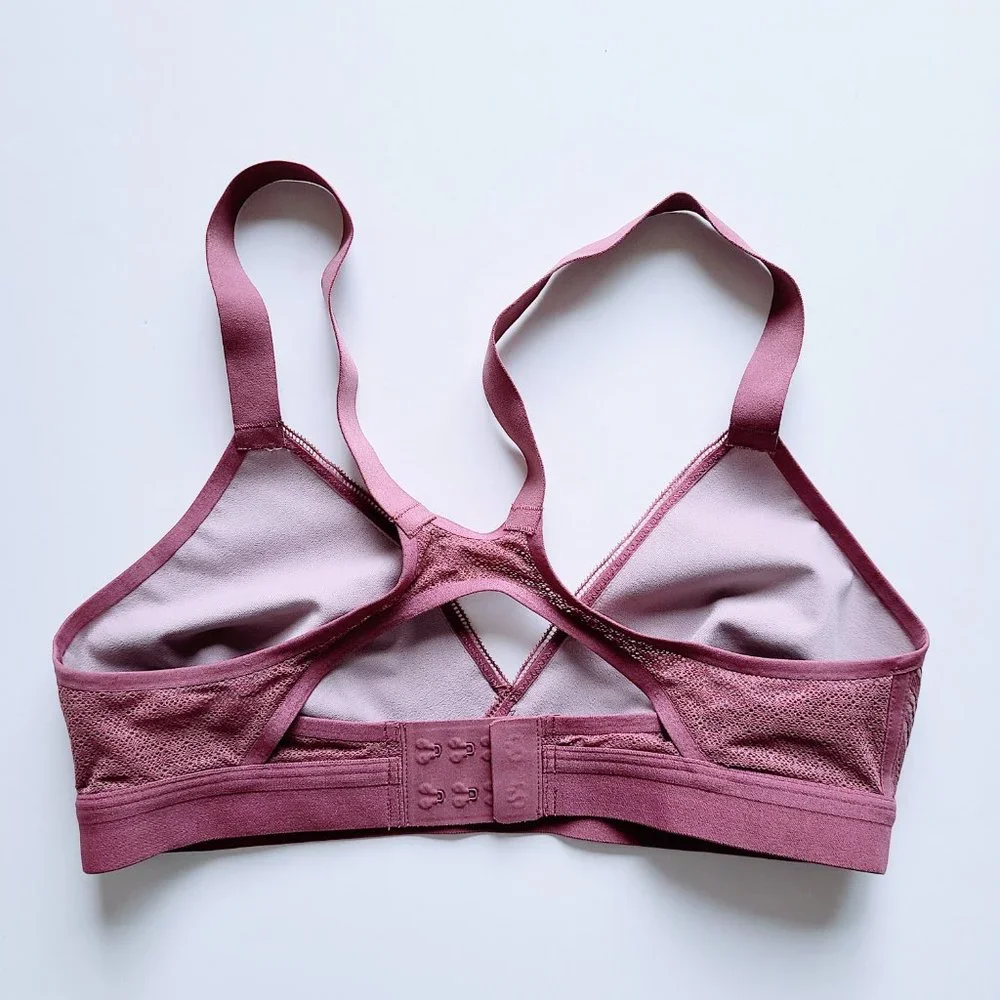 Lululemon Awake to Lace Bra Pink Plumful Purple / Smoky Blush Size 32B - W2AQVS