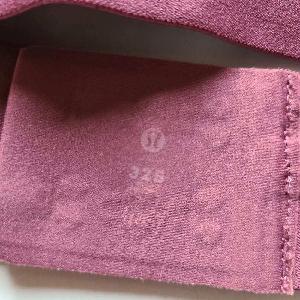 Lululemon Awake to Lace Bra Pink Plumful Purple / Smoky Blush Size 32B - W2AQVS