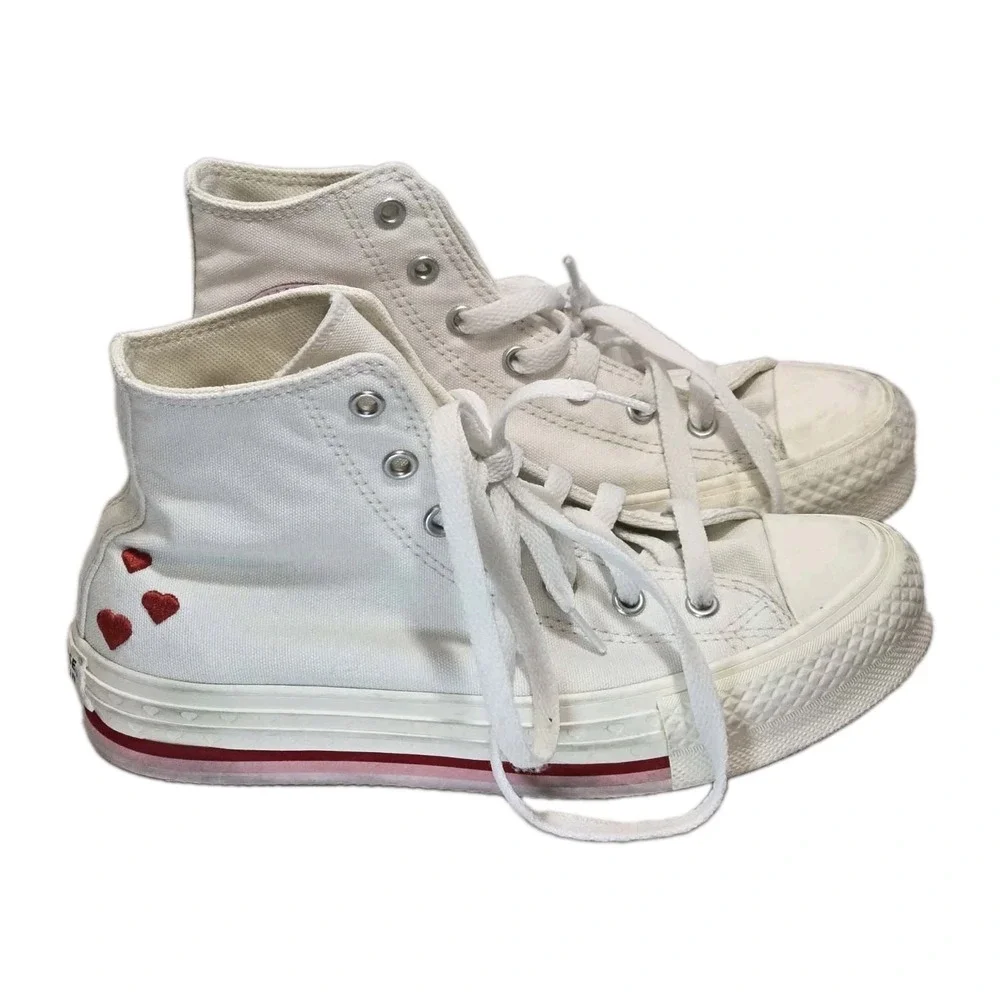 Converse Chuck Taylor All Star Lift Valentine's Day Kids Sz.4 Womens Sz. 6❤️❤️❤️
