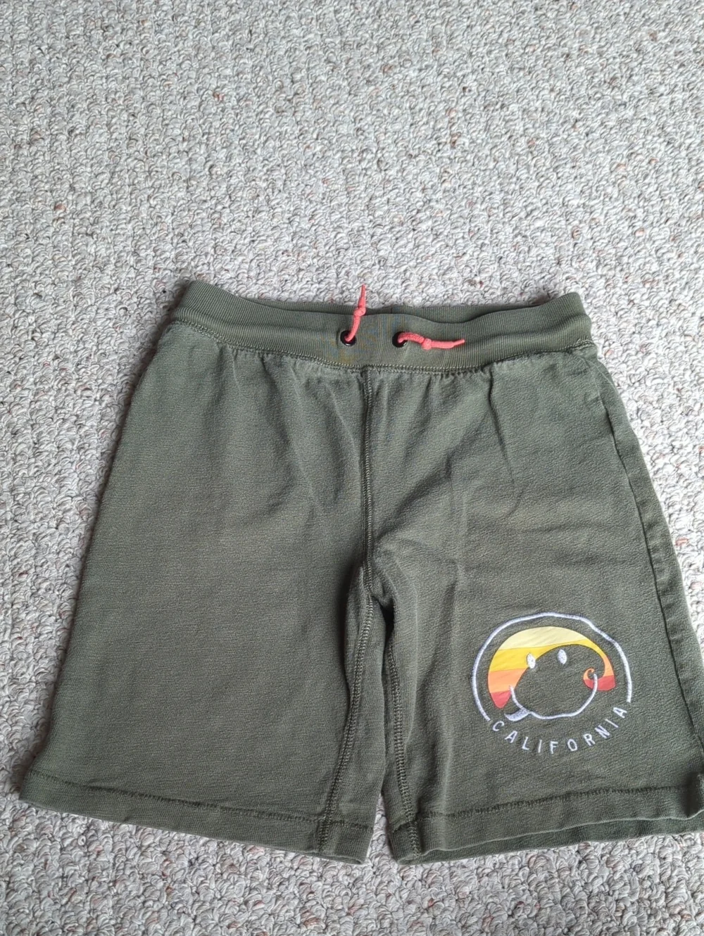 GAP Olive Green Boys Shorts Drawstring Size Large California