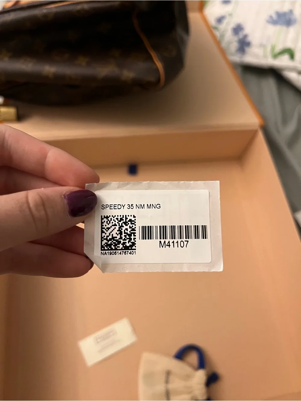 Authentic Louis Vuitton Speedy 35