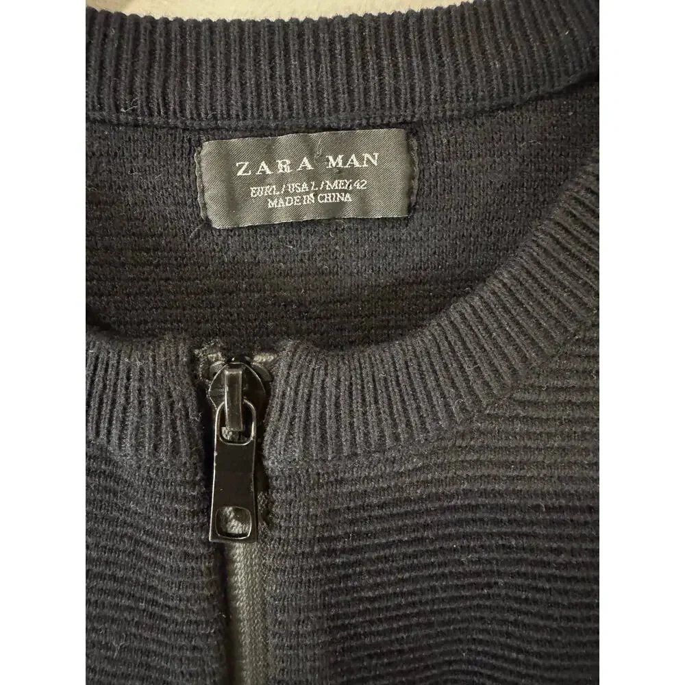 Zara man black