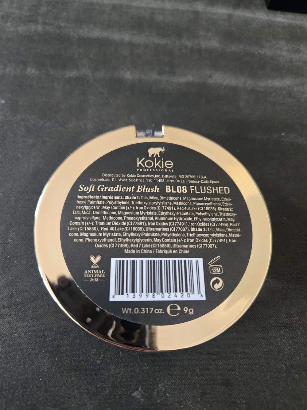Kokie ombre blush
