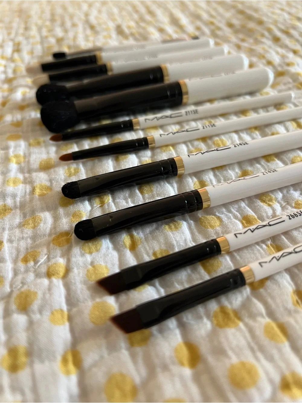 MAC Cosmetics white pouch please