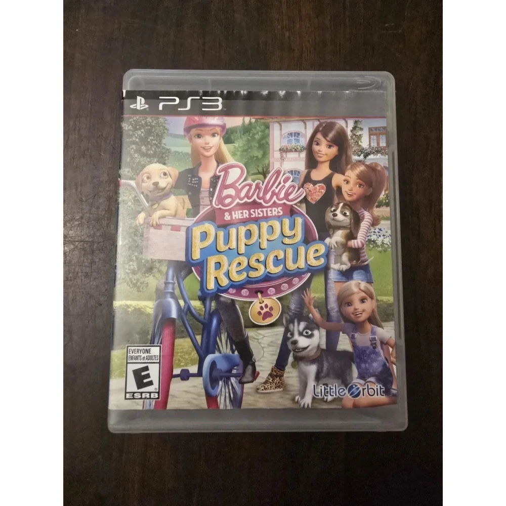 Barbie & Her Sisters Puppy Rescue (Playstation 3) PS3 TESTED‎