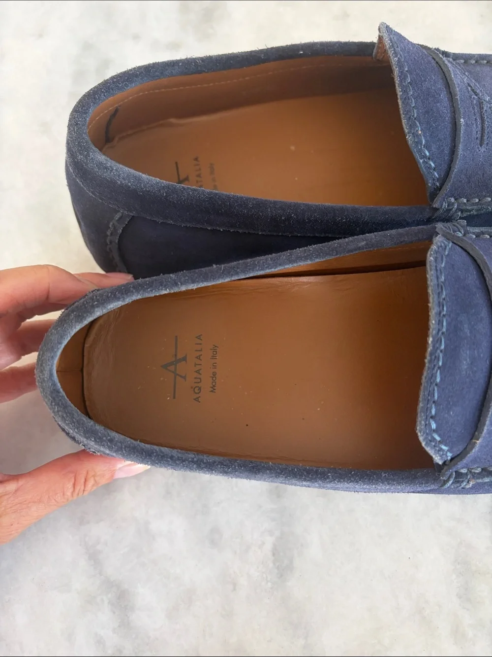 Aquatalia refined slip