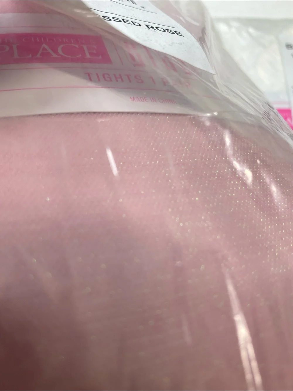 The Children's Place Girls' Leggings White and Pressed Rose Pink Lot Of 6 NWT