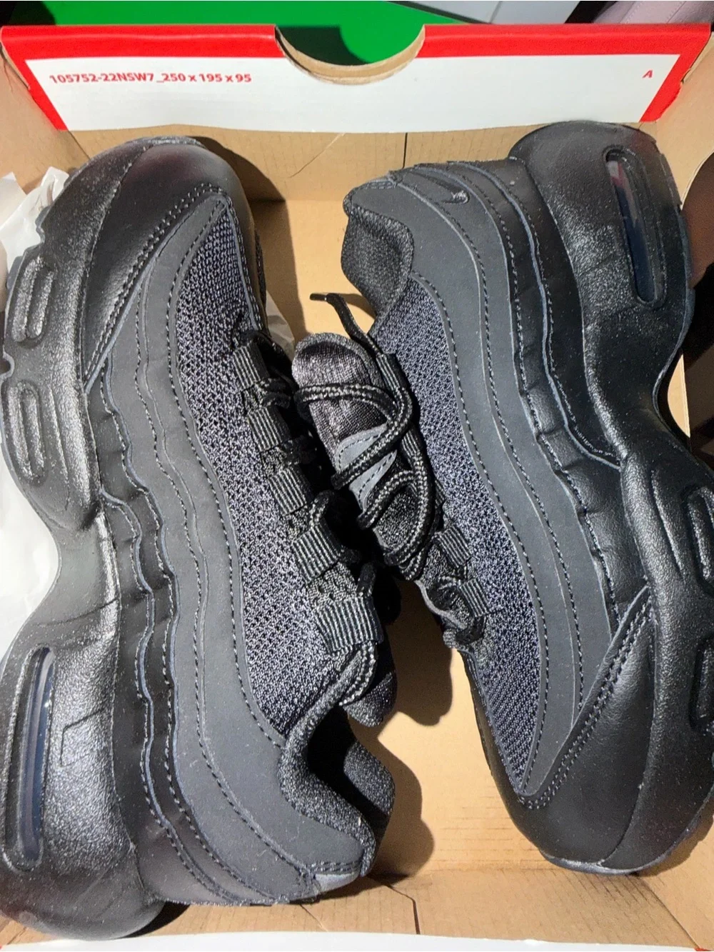 Nike Kids Black Low-Top Mesh & Synthetic Sneakers