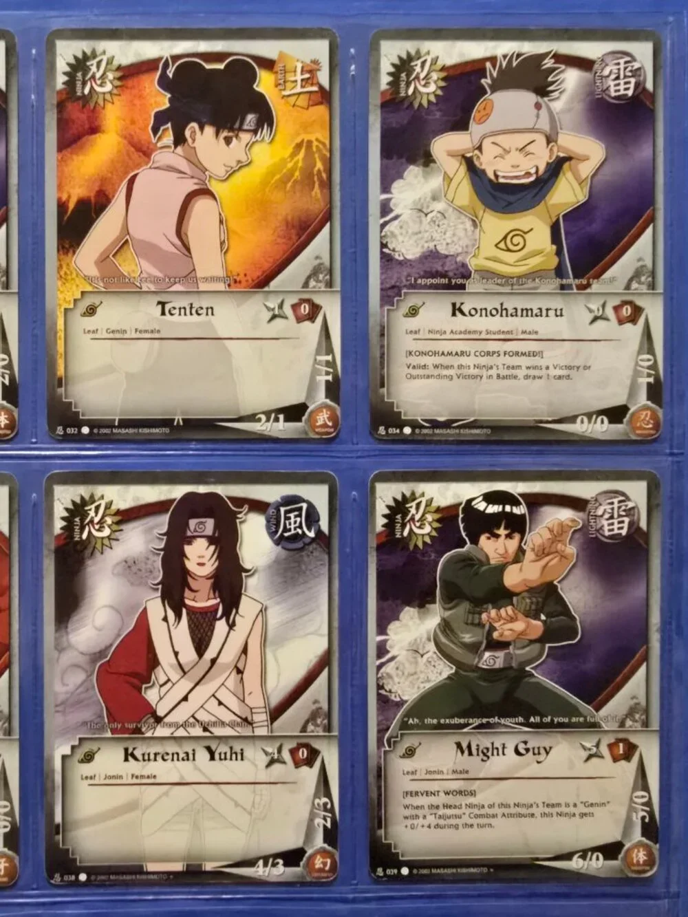 Naruto CCG - Pick Your Cards - Ninja & Client Cards
