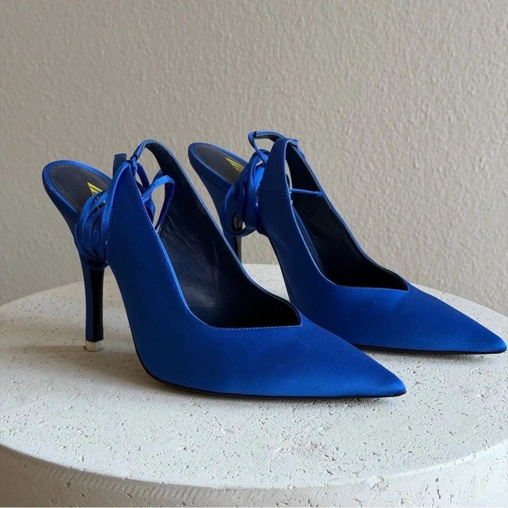 The Attico dress dimensions soles
