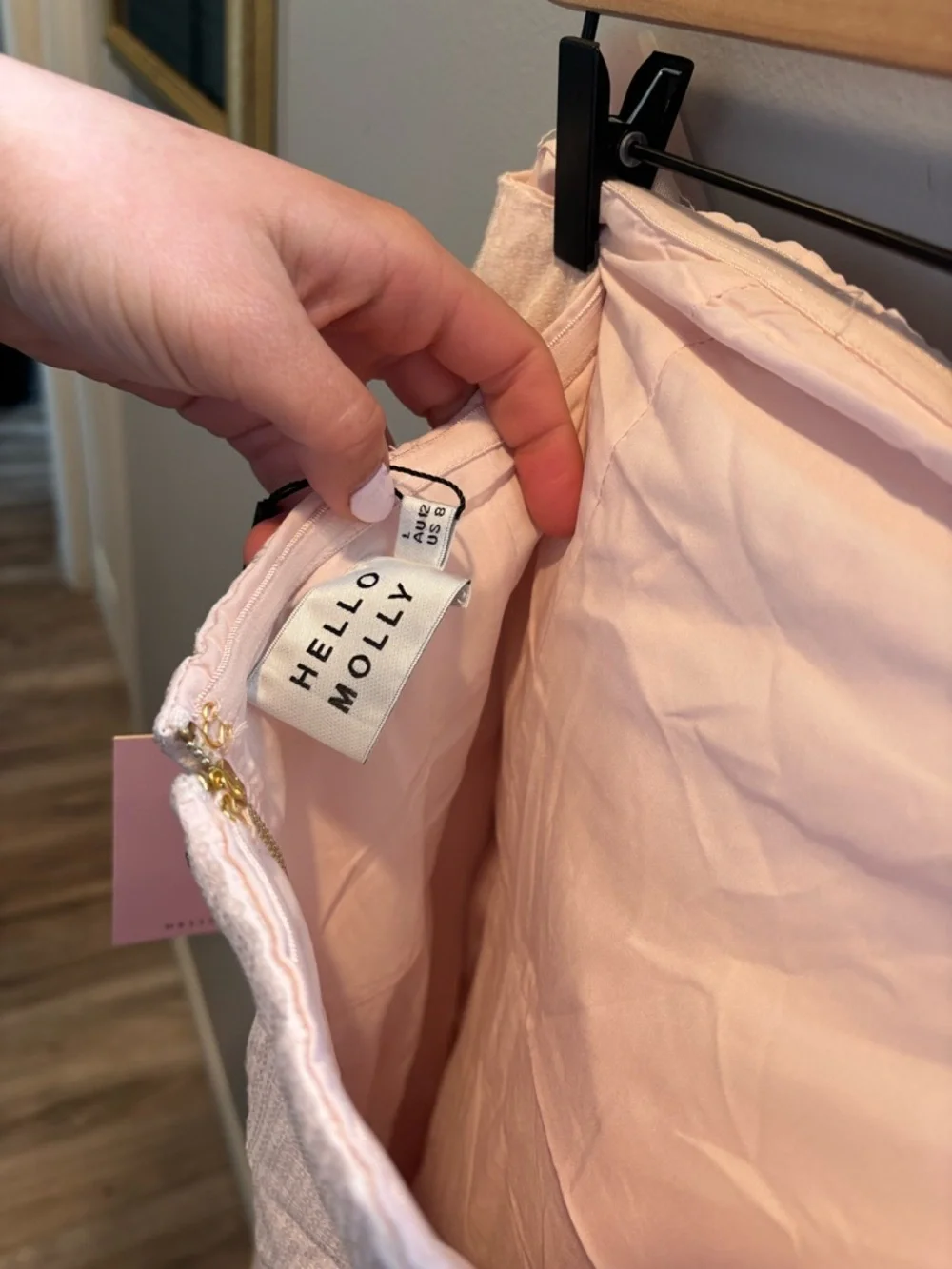 Hello Molly strapless mini