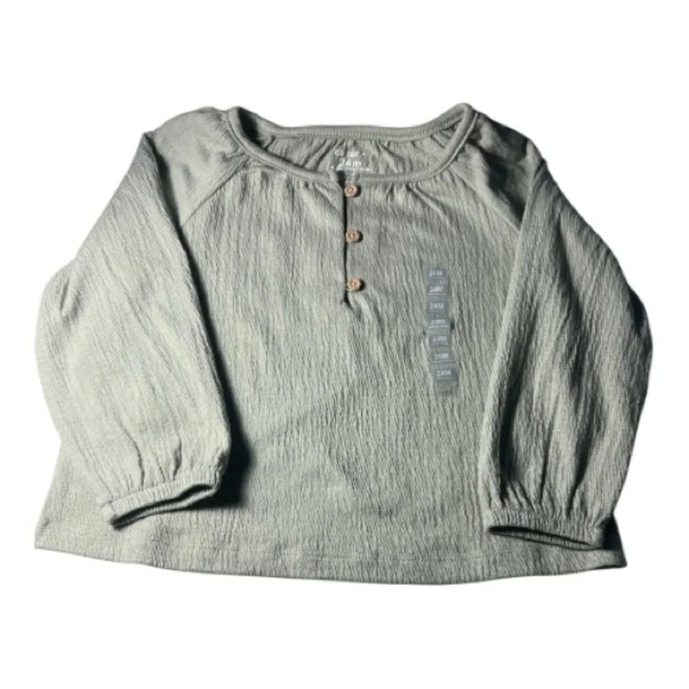 Carters Olive Button-Down Shirt