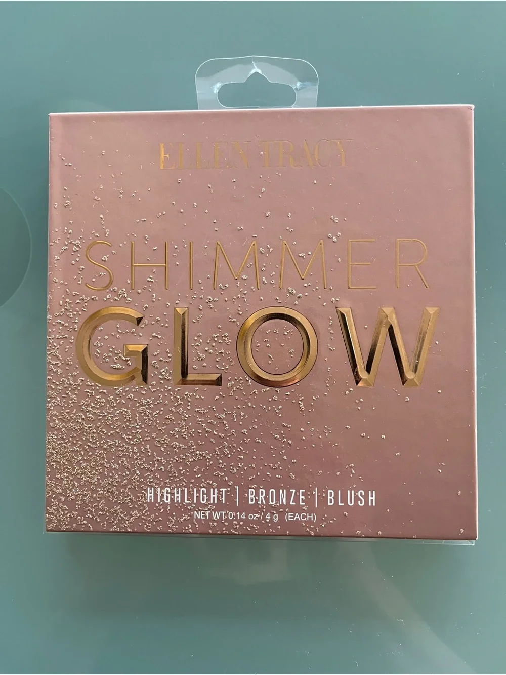 NWT Ellen Tracy Shimmer Glow Bronze Illuminator blush sexy gorgeous