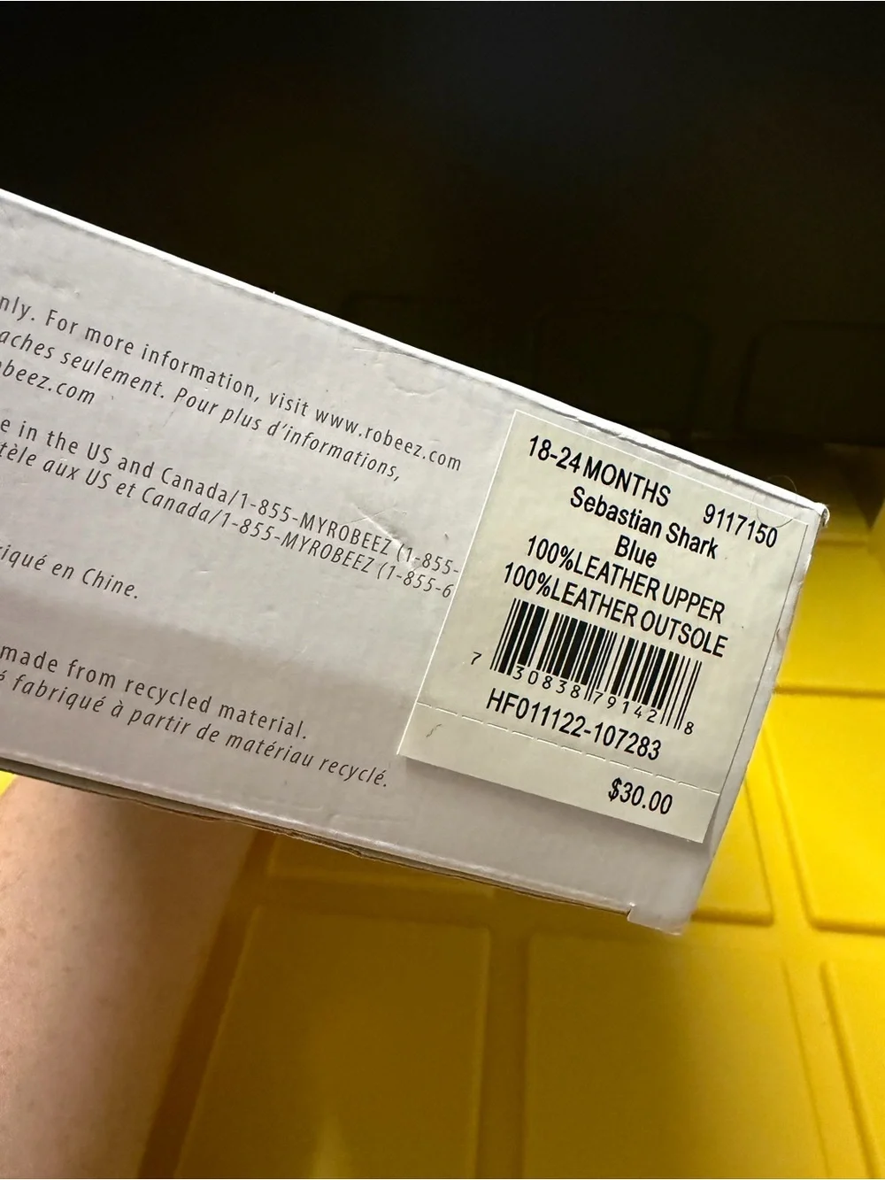 Robeez soft slip