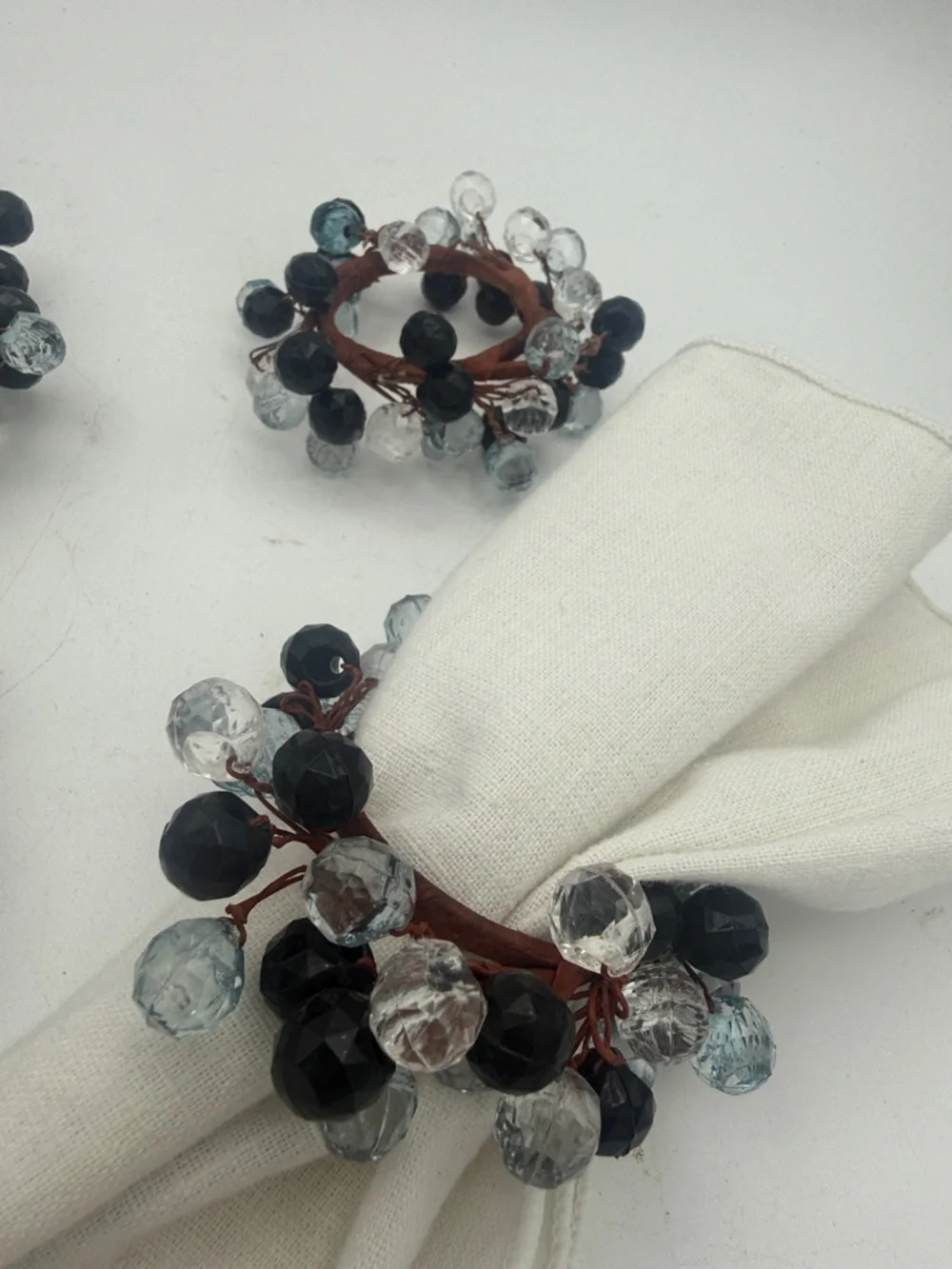N/A beaded rings