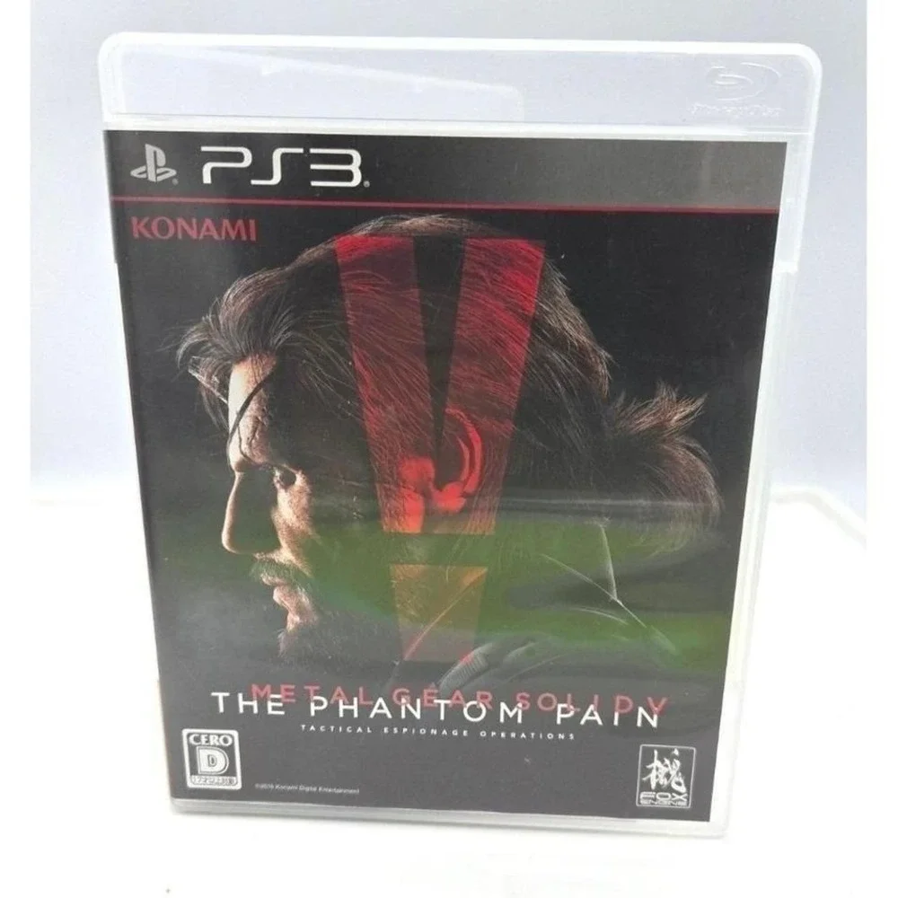 Metal Gear Solid V: The Phantom Pain - PS3 (Japan Import NTSC-J, Cero D) CIB