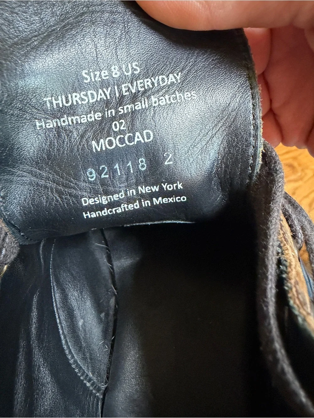 Thursday Boot Company pre owned