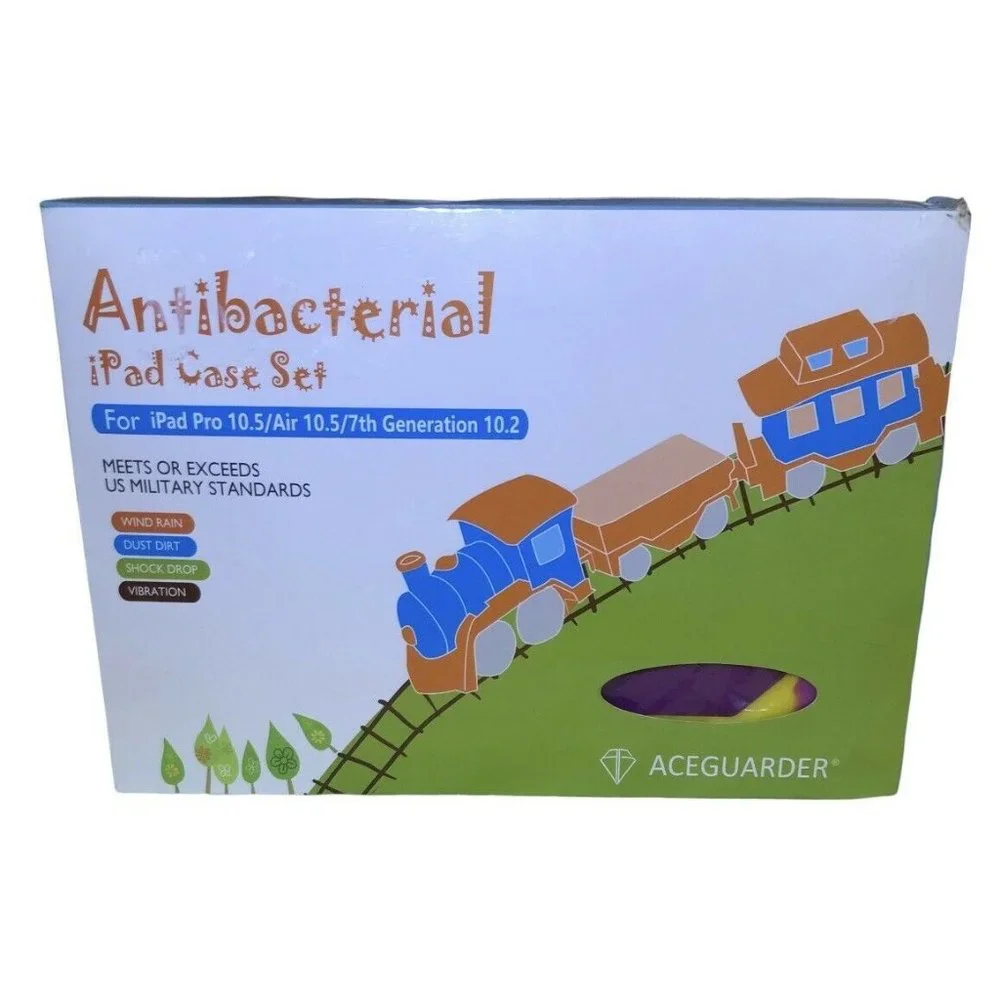 Aceguarder Antibacterial IPad Case Set IPad Pro 10.5/Air 10.5/7th Gen 10.2 NEW‎