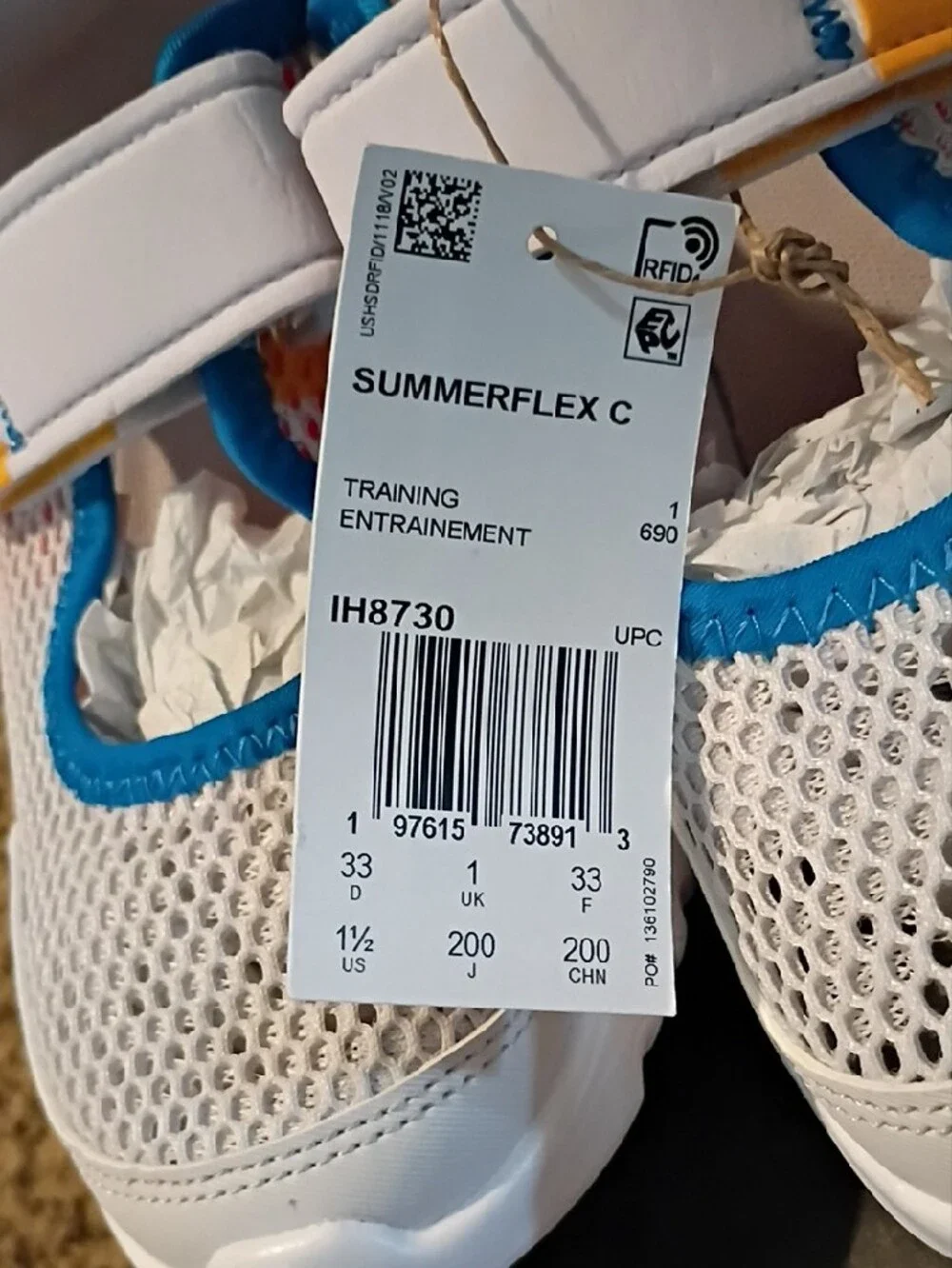 adidas breathable white