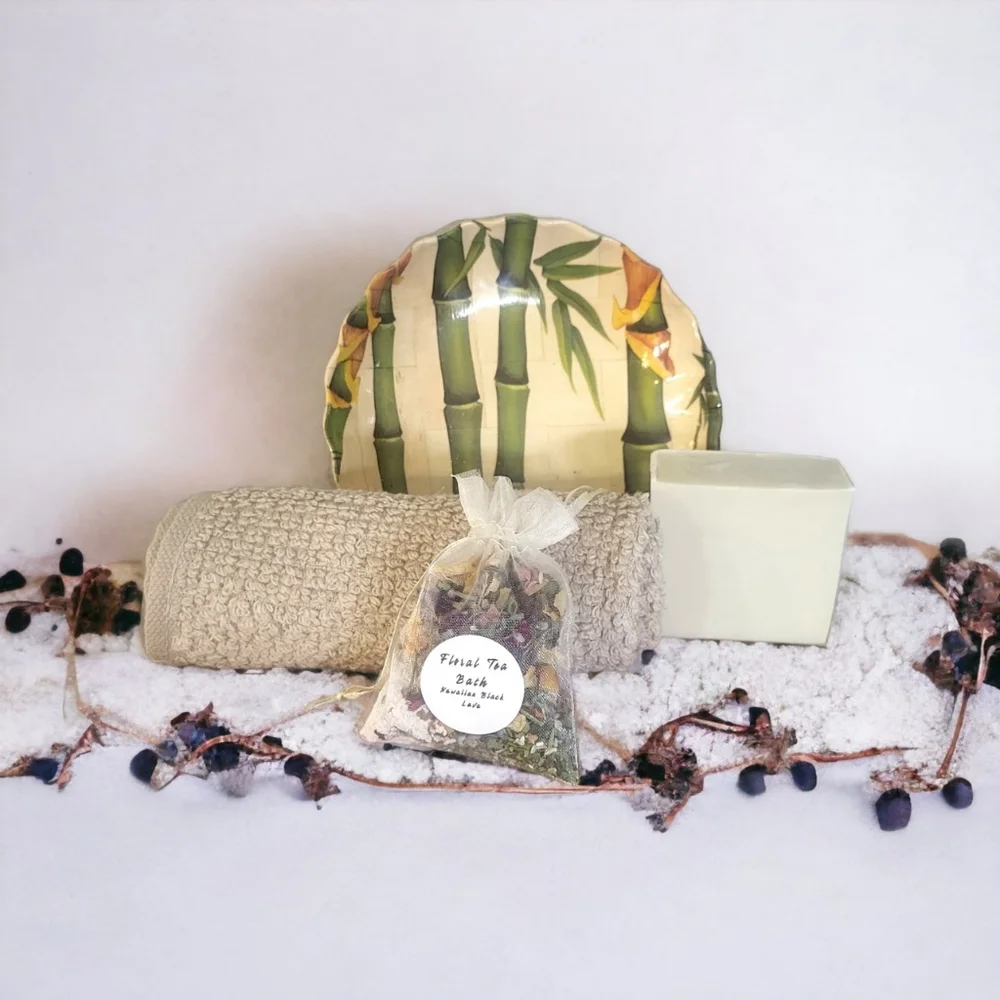 Orchid & Vine spa tray