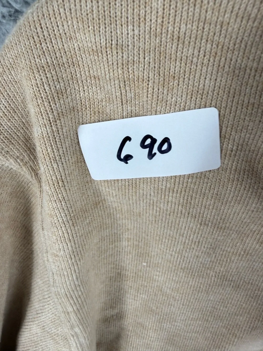 Polo by Ralph Lauren Beige/Tan Full-Zip Hooded Sweater