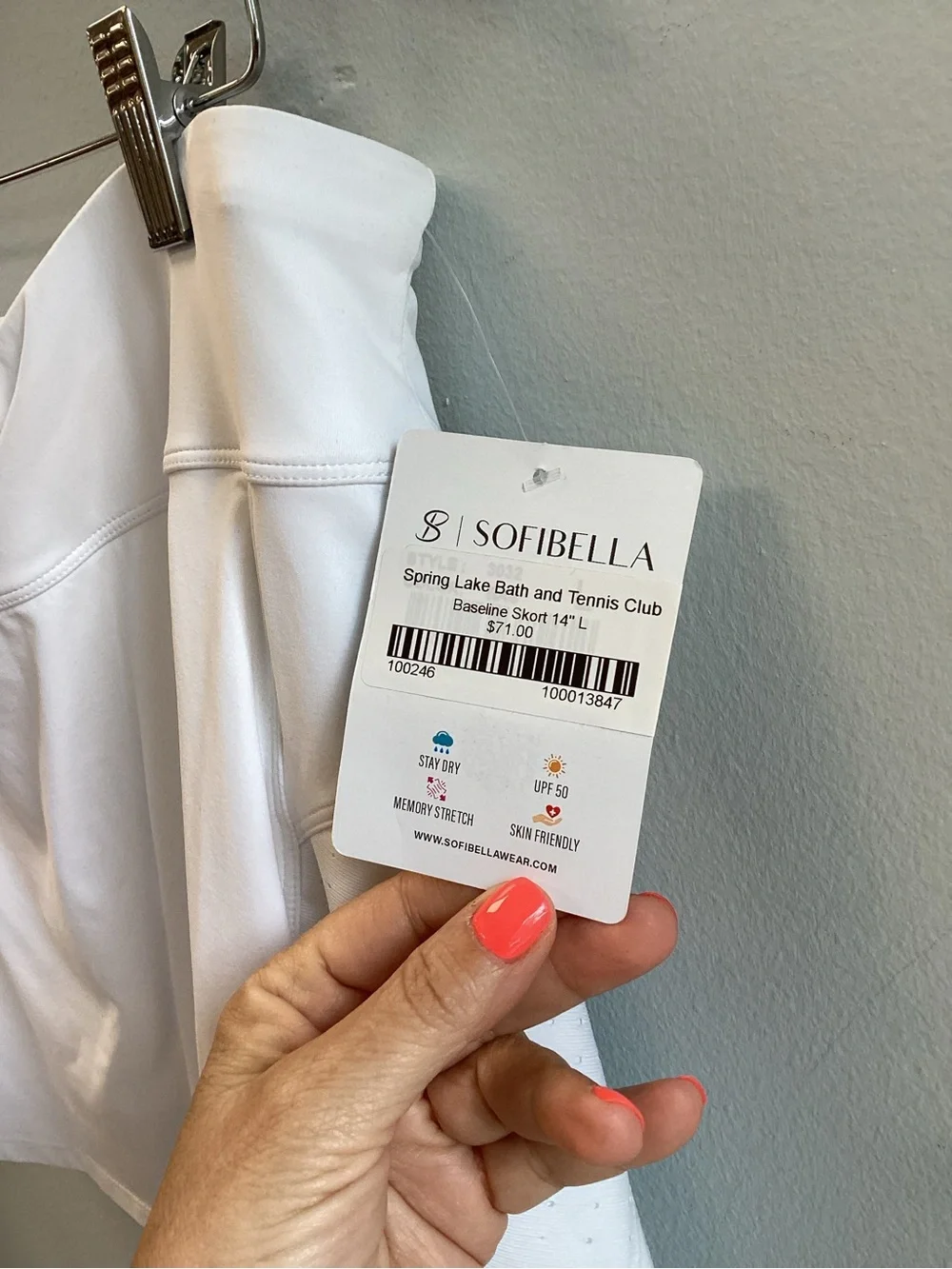 sofibella white circle