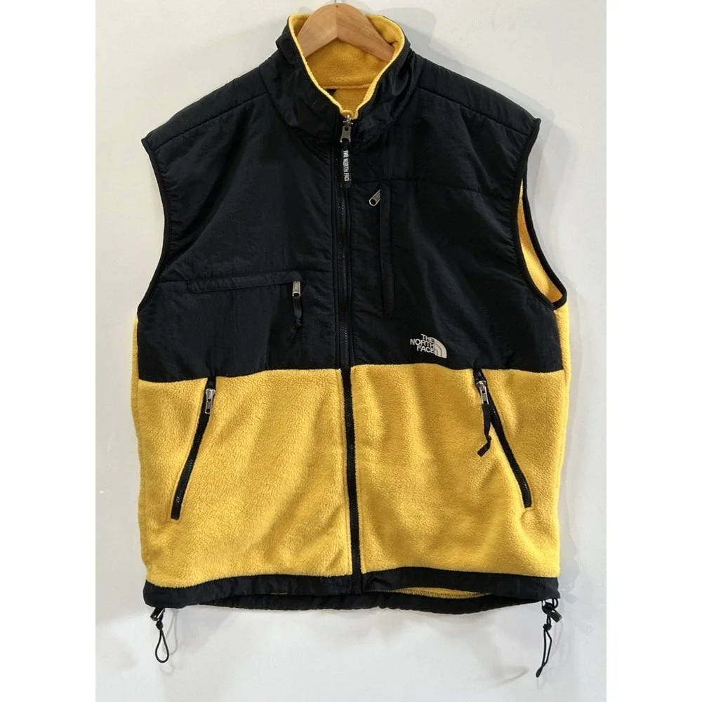 The North Face Men's Denali Fleece Vest Polartec  Sz Large Zip Pockets