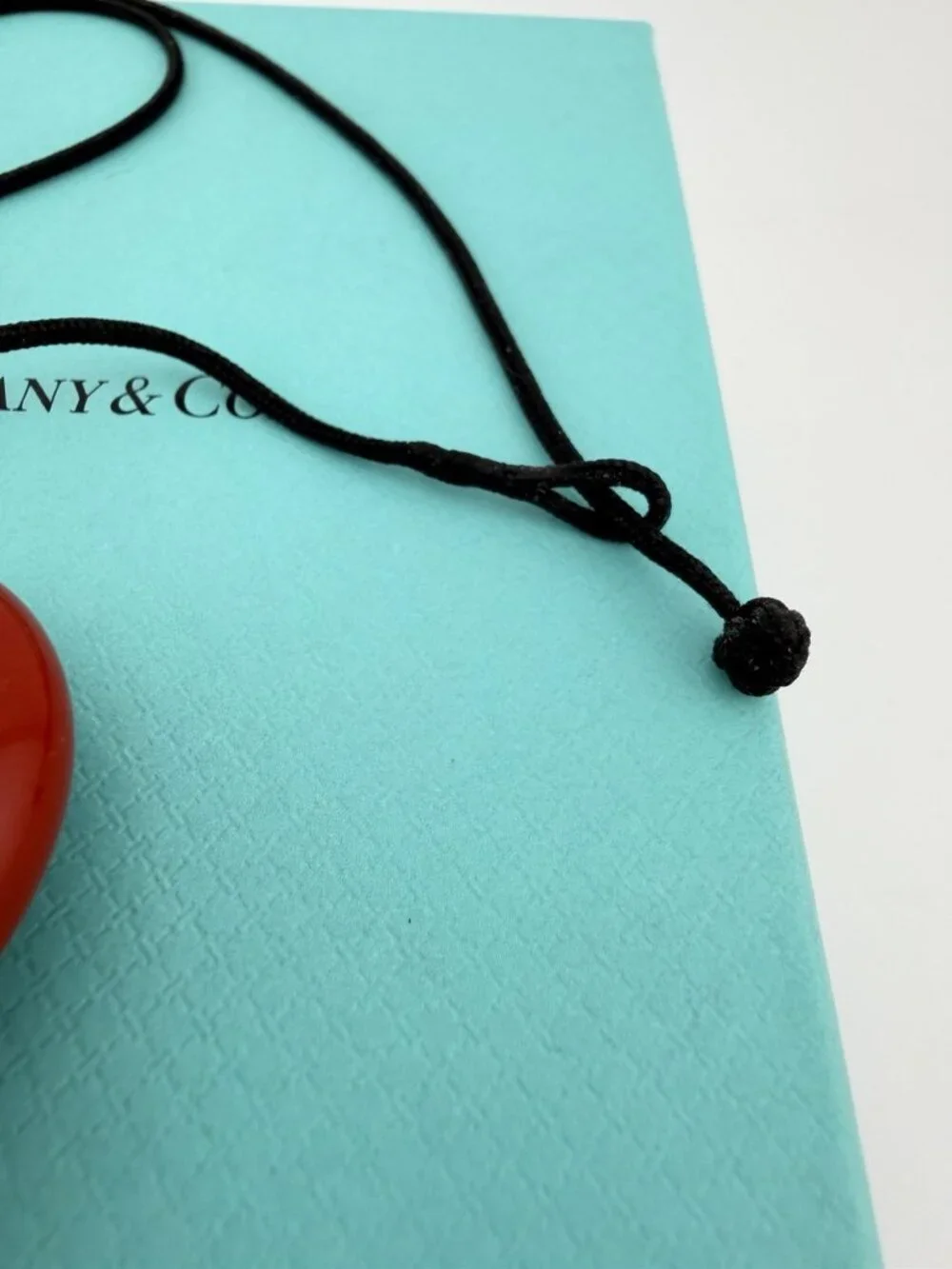 Tiffany & Co. bean red