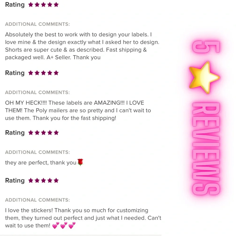 BUY NOW 200 Custom Thank You QR‎ Stickers Mix & Match