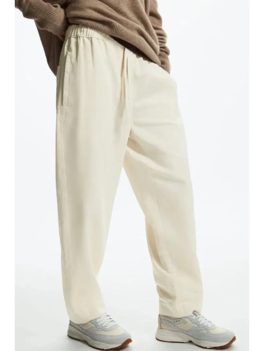 COS‎ Barrel Leg Drawstring Trousers