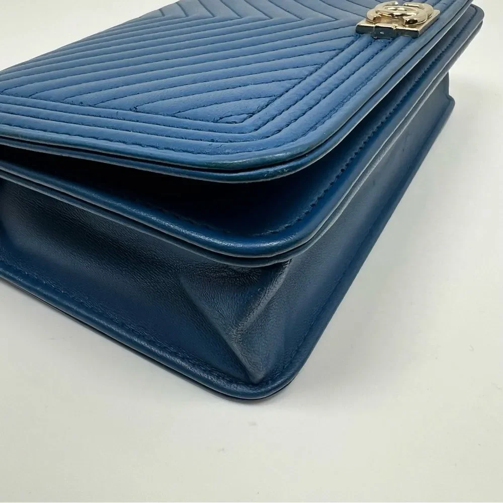 CHANEL boy stitched