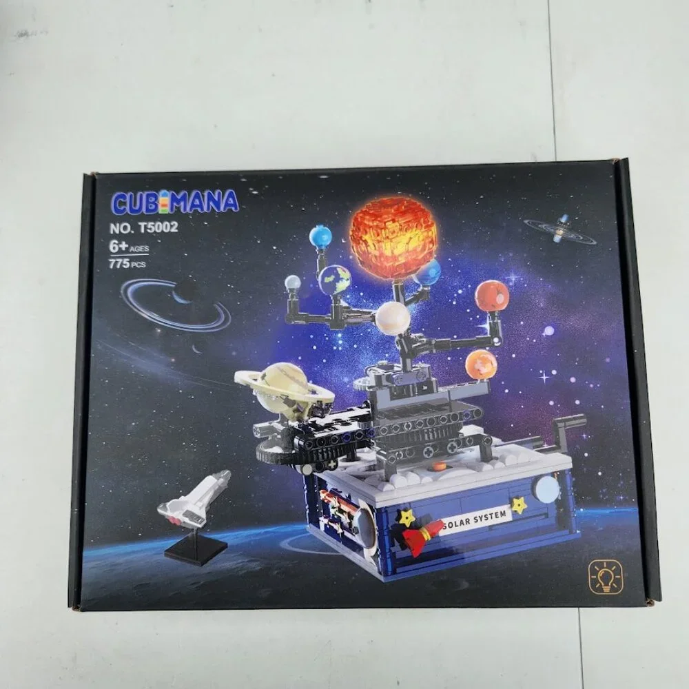 Solar System Building Kit Space Exploration Lego Compatible Rocket Astronomy Edu