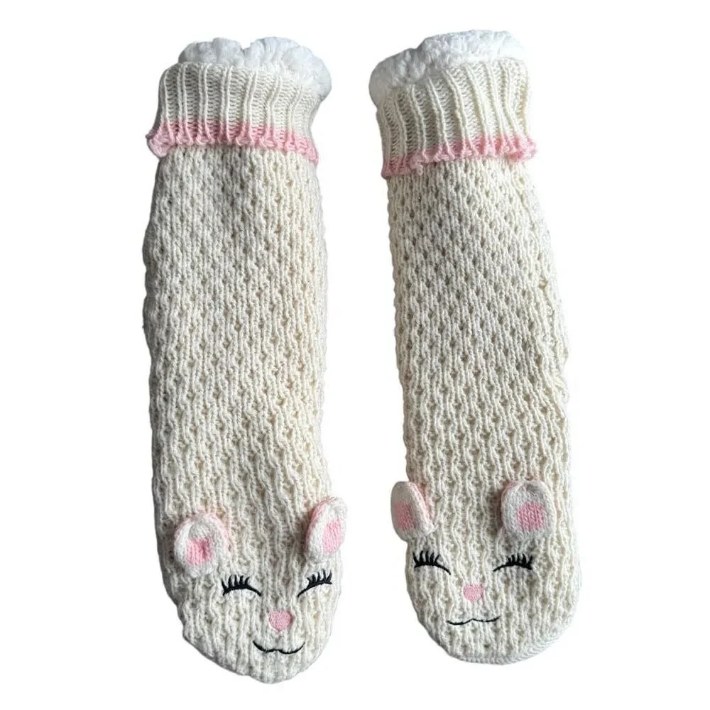 Jane and Bleecker Cute Animal Slippers Girls