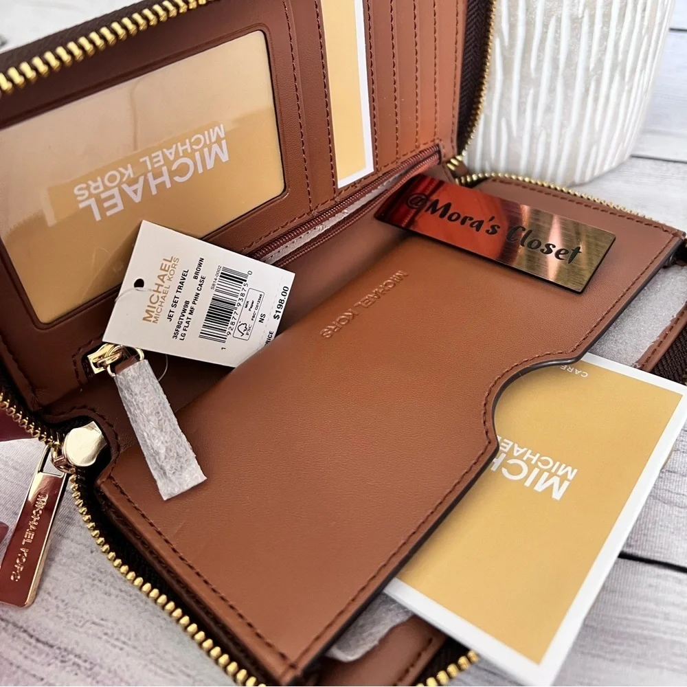 Michael Kors brown around