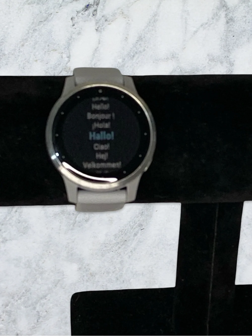 garmin face was additional