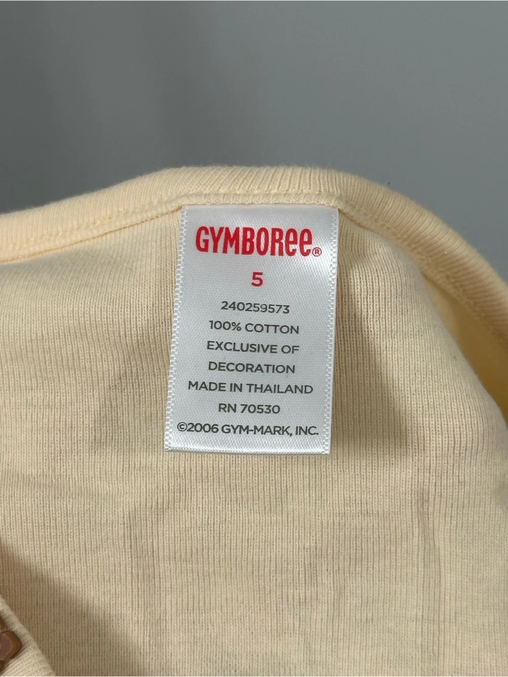 Gymboree Giraffe Applique Graphic Tee Shirt Size 5 2007 Savanna Sunset Line