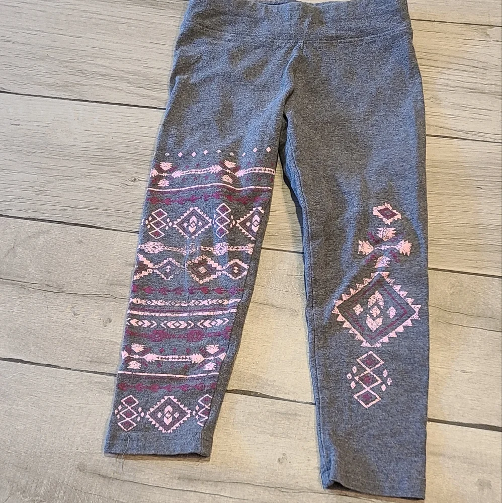 🍋‍🟩Girls justice tribal print leggings☀️